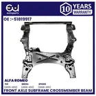 FRONT AXLE SUBFRAME CROSSMEMBER CRADLE FOR ALFA ROMEO BRERA 2006-2011 ONLY 2WD