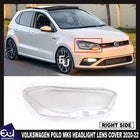 FOR VOLKSWAGEN POLO MK6 RIGHT DRIVER SIDE HEADLIGHT LENS COVER LAMP 2020-2022