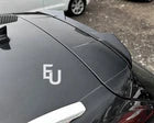 FOR AUDI A4 S4 B9 B9.5 AVANT S LINE REAR ROOF SPOILER LIP GLOSS BLACK 2015-2024