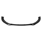 FOR AUDI A3 8P S LINE FRONT BUMPER SPLITTER LIP 2008-2013 GLOSS BLACK