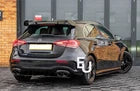 FOR MERCEDES A CLASS W177 AMG A45 LOOK REAR DIFFUSER TAILPIPES & ROOF SPOILER