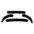 FOR AUDI Q7 SQ7 S LINE 4M BUMPER FRONT SPLITTER LIP SPOILER GLOSS BLACK 16-20