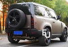FOR LAND ROVER DEFENDER L663 90 110 REAR LED DIFFUSER LIP GLOSS BODYKIT 2020+