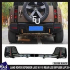 FOR LAND ROVER DEFENDER L663 90 110 REAR LED DIFFUSER LIP GLOSS BODYKIT 2020+
