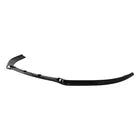 FOR AUDI A3 8P S LINE FRONT BUMPER SPLITTER LIP 2008-2013 GLOSS BLACK