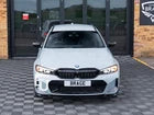 FOR BMW 3 SERIES G21 LCI 2022+ BODYKIT FRONT SPLITTER QUAD REAR DIFFUSER W/LED