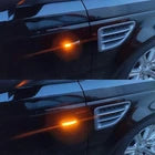 FOR LAND ROVER FREELANDER 2 DYNAMIC LED SIDE REPEATERS INDICATOR LIGHTS SMOKED