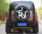 FOR LAND ROVER DEFENDER L663 90 110 REAR LED DIFFUSER LIP GLOSS BODYKIT 2020+
