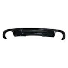FOR AUDI A5 S5 B9.5 F5 S-LINE RS5 LOOK HONEYCOMB REAR DIFFUSER W/PIPES 2020-24