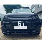 FOR LAND ROVER DEFENDER L663 DRL FRONT LIP SPLITTER BUMPER DIFFUSER BODYKIT 20+