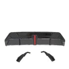 FOR BMW 3 SERIES G21 LCI 2022+ BODYKIT FRONT SPLITTER QUAD REAR DIFFUSER W/LED