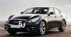 FOR INFINITI Q70 Y51 PAIR RIGHT LEFT FRONT HEADLIGHT HEADLAMP LENS COVER 2014-19