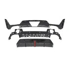 FOR BMW 3 SERIES G21 LCI 2022+ BODYKIT FRONT SPLITTER QUAD REAR DIFFUSER W/LED