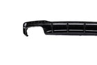 FOR AUDI A7 S-LINE 4K 2019+ S7 LOOK STYLE BLACK REAR DIFFUSER WITH TAILPIPE TIPS