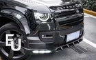 GLOSS LED FRONT LIP SPLITTER BUMPER FOR LAND ROVER DEFENDER 90 110 130 L663 20+