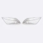 CLEAR HEADLIGHT LENS SHELL LAMPSHADE PAIR LEFT RIGHT FOR SEAT LEON MK3 5F 12-16