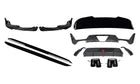 FOR BMW 3 SERIES G21 LCI 2022+ BODYKIT FRONT SPLITTER QUAD REAR DIFFUSER W/LED