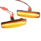 FOR LAND ROVER FREELANDER 2 DYNAMIC LED SIDE REPEATERS INDICATOR LIGHTS SMOKED
