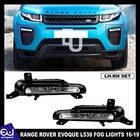 LED FOG LIGHTS REPLACEMENT FRONT LAMP PAIR FOR RANGE ROVER EVOQUE L538 16-19