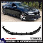 FRONT BUMPER SPLITTER LIP M SPORT FOR BMW 5 SERIES G30 G31 LCI GLOSS BLACK 20+
