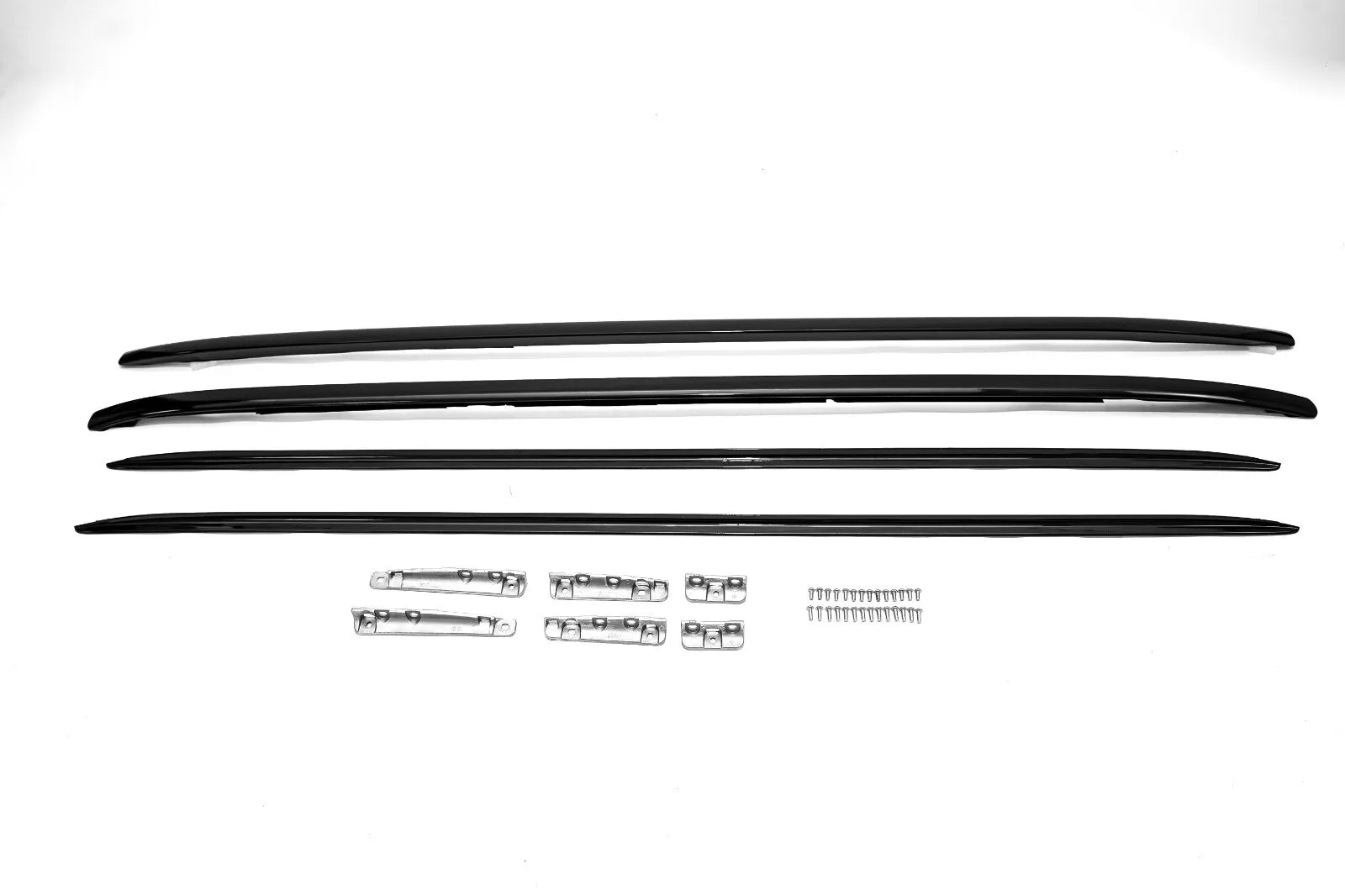 FOR RANGE ROVER SPORT L494 2014-18 GLOSS BLACK ALUMINIUM ROOF RAILS BAR RACK