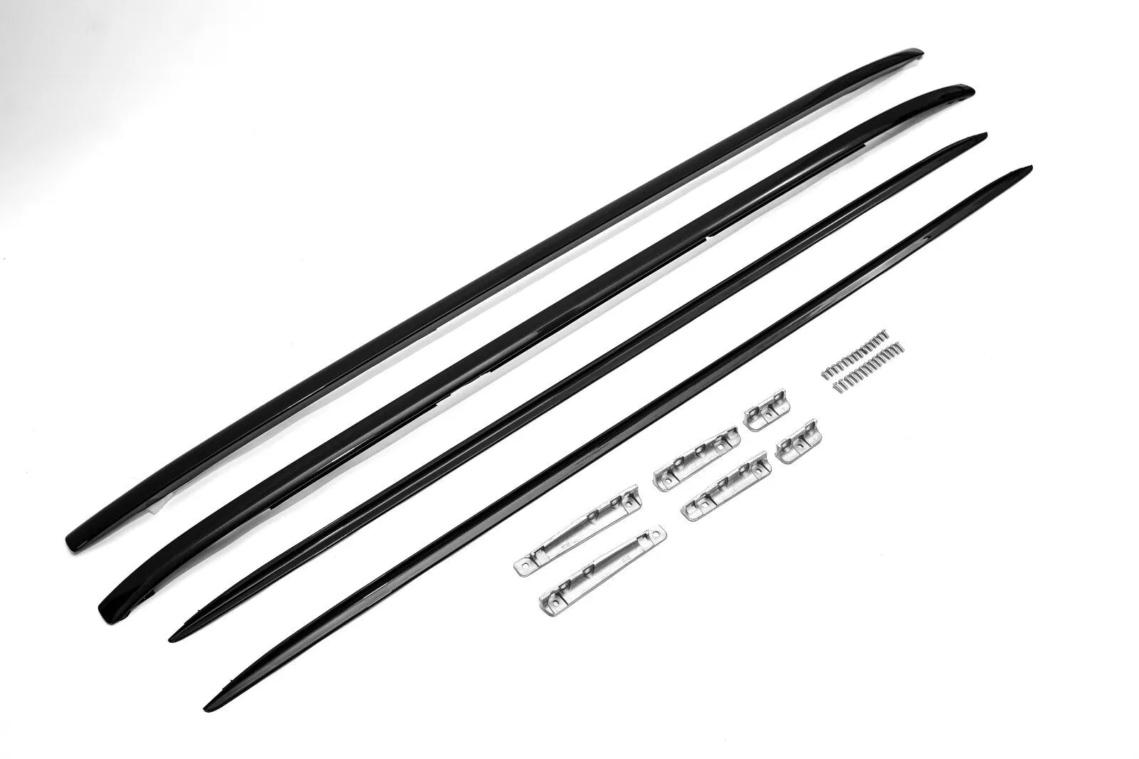 FOR RANGE ROVER SPORT L494 2014-18 GLOSS BLACK ALUMINIUM ROOF RAILS BAR RACK