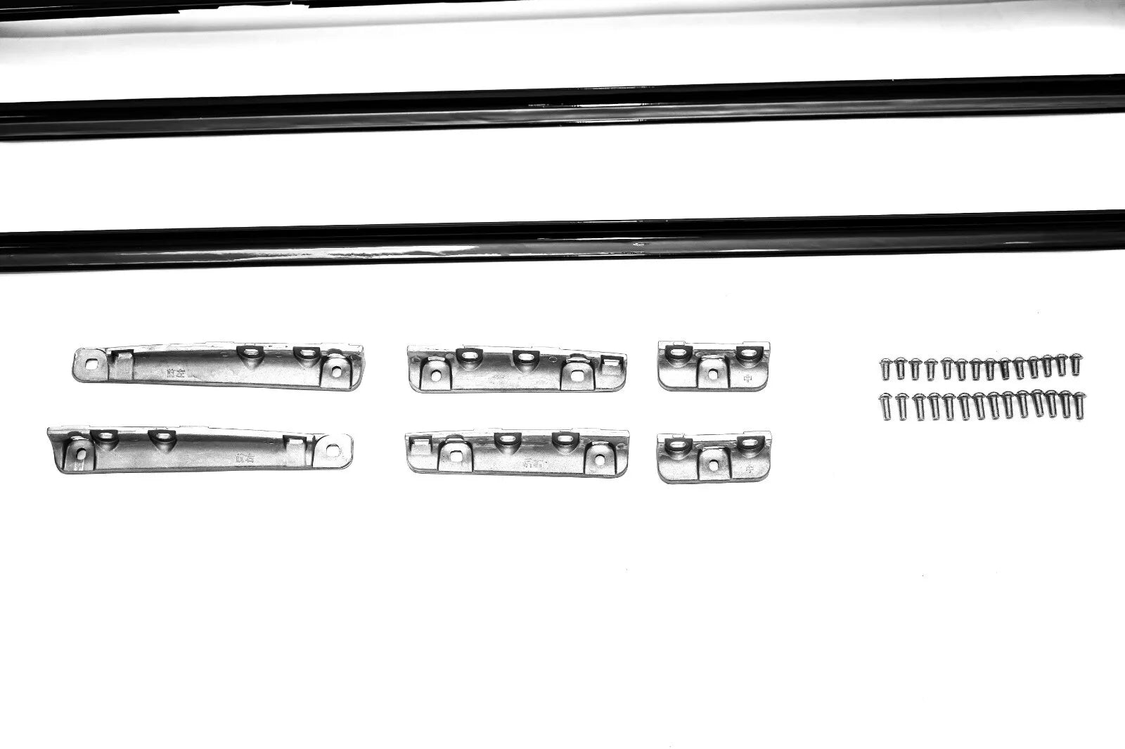 FOR RANGE ROVER SPORT L494 2014-18 GLOSS BLACK ALUMINIUM ROOF RAILS BAR RACK