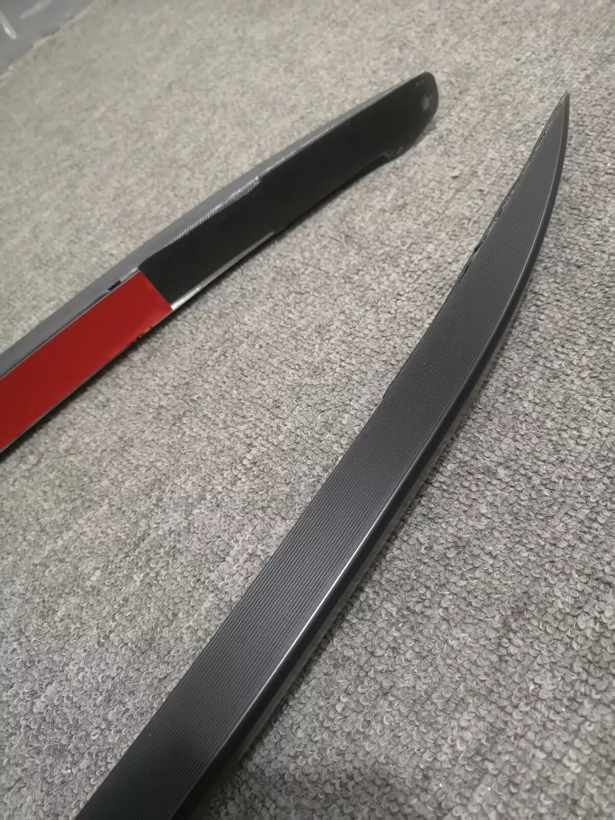 FOR PORSCHE MACAN 95B MK1 ROOF RAILS RACK CROSS BARS BLACK ALUMINIUM OEM FIT