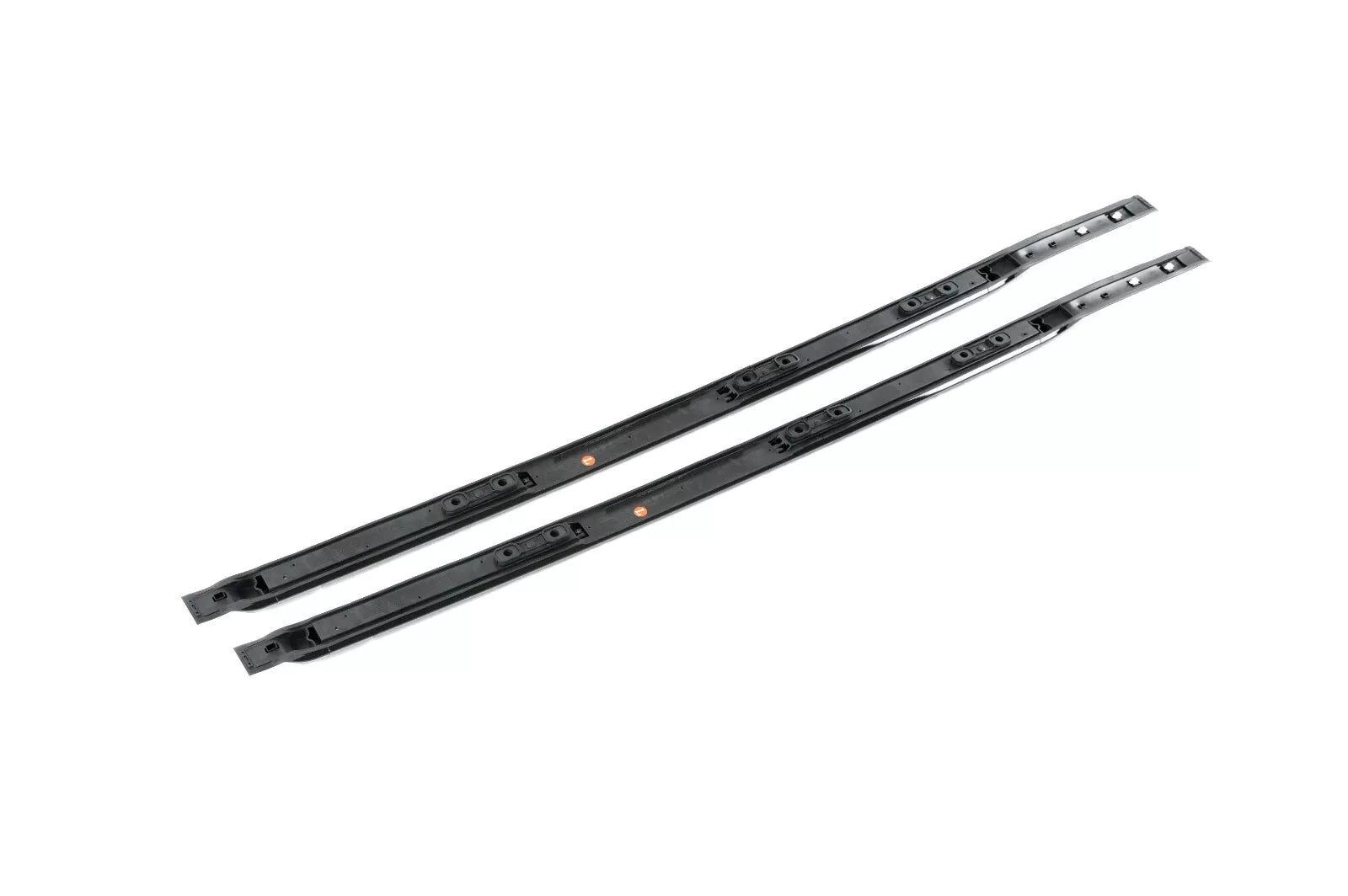 ROOF RAILS ROOF BARS FOR LAND ROVER DEFENDER 90 L663 ALUMINIUM BLACK STYLE 2020+