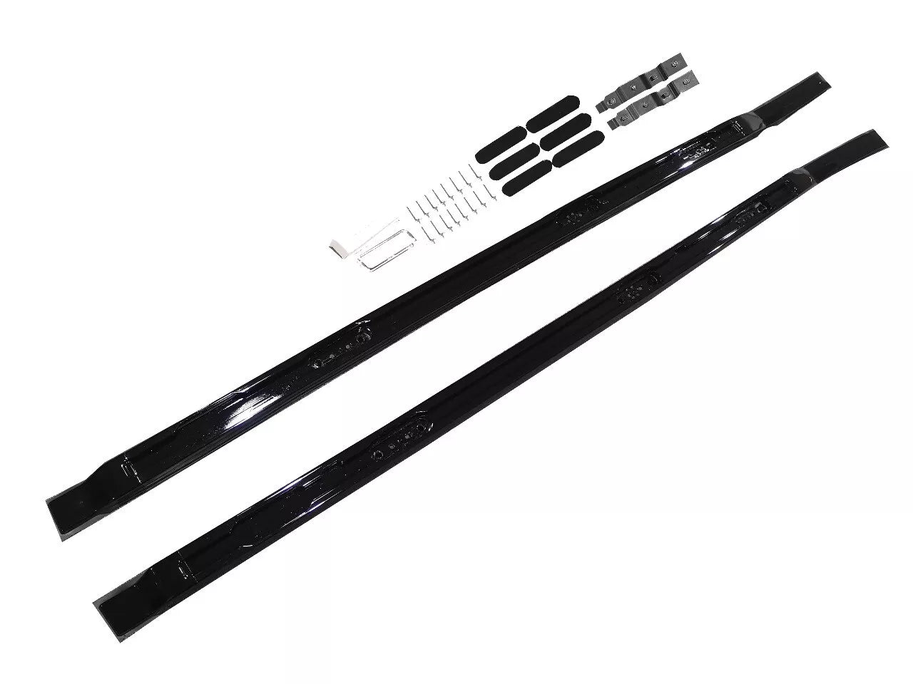 ROOF RAILS ROOF BARS FOR LAND ROVER DEFENDER 90 L663 ALUMINIUM BLACK STYLE 2020+