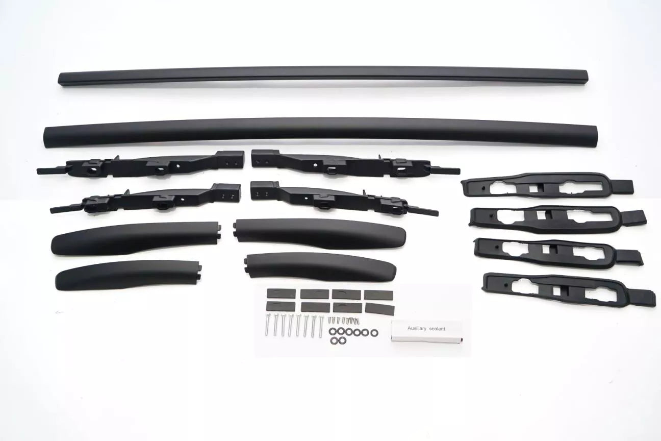 FOR FORD KUGA MK2 ROOF RAILS CROSS BARS RACK ALUMINIUM BLACK OE STYLE 2013-2019