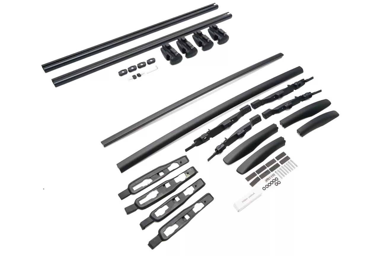 FOR FORD KUGA MK2 ROOF RAILS CROSS BARS RACK ALUMINIUM BLACK OE STYLE 2013-2019