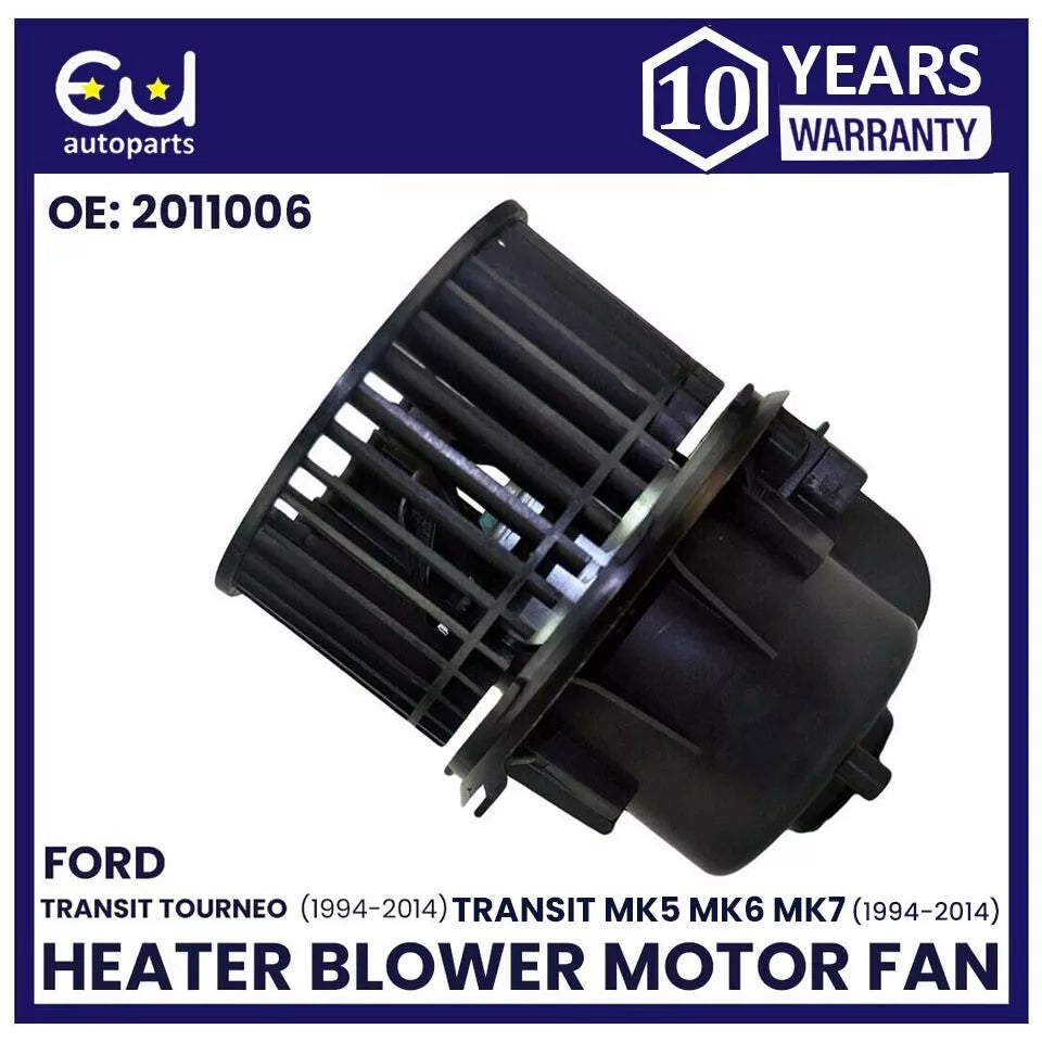 HEATER BLOWER MOTOR FAN FOR FORD TRANSIT TOURNEO 1994-2014 2.2 2.3 95VW18456BB