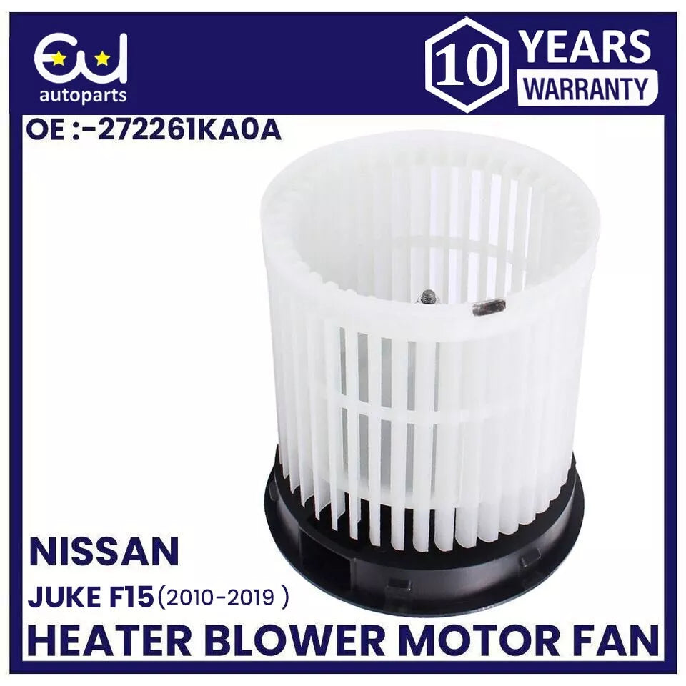 HEATER BLOWER MOTOR FAN FOR NISSAN JUKE F15 1.2 1.5 1.6 2010-2020 273SY1KA0A RHD