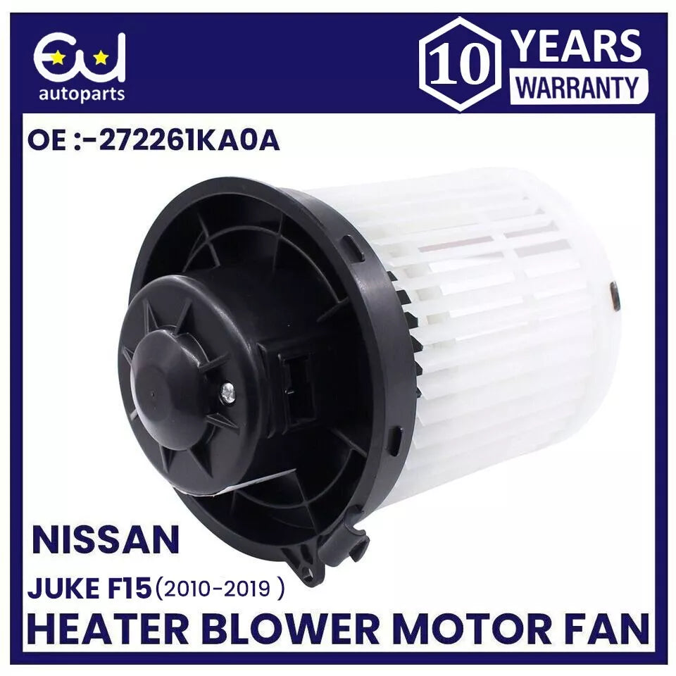 HEATER BLOWER MOTOR FAN FOR NISSAN JUKE F15 1.2 1.5 1.6 2010-2020 273SY1KA0A RHD
