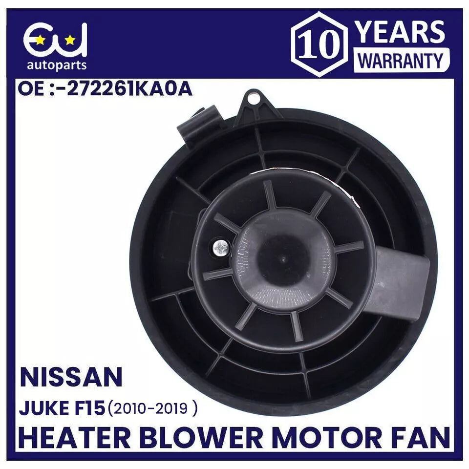 HEATER BLOWER MOTOR FAN FOR NISSAN JUKE F15 1.2 1.5 1.6 2010-2020 273SY1KA0A RHD