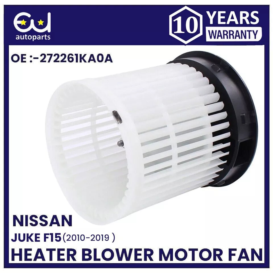 HEATER BLOWER MOTOR FAN FOR NISSAN JUKE F15 1.2 1.5 1.6 2010-2020 273SY1KA0A RHD