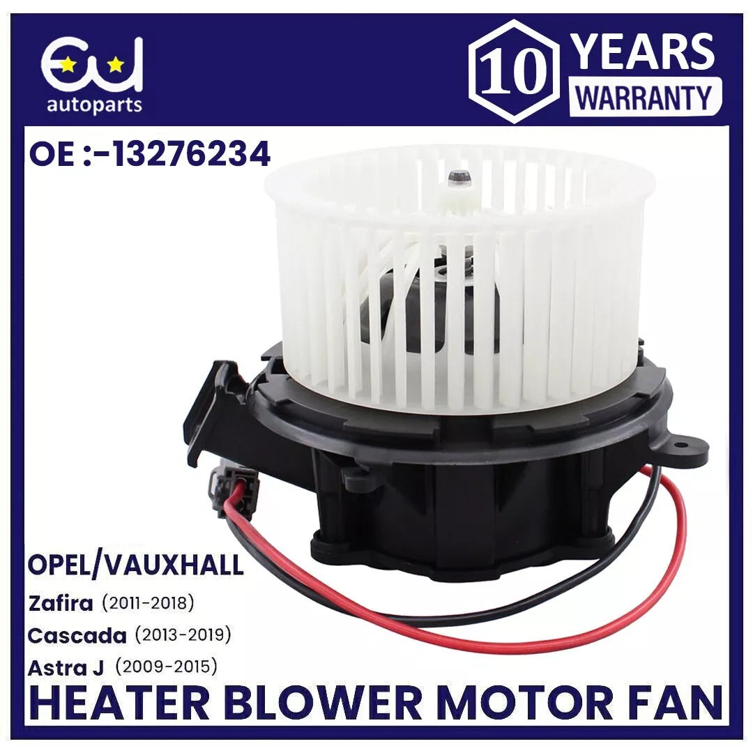 FOR VAUXHALL ASTRA J MK6 ZAFIRA C MK3 CASCADA HEATER BLOWER MOTOR FAN RHD
