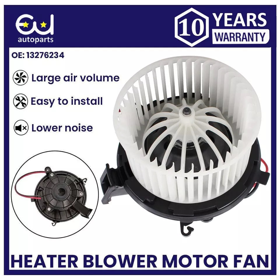 FOR VAUXHALL ASTRA J MK6 ZAFIRA C MK3 CASCADA HEATER BLOWER MOTOR FAN RHD