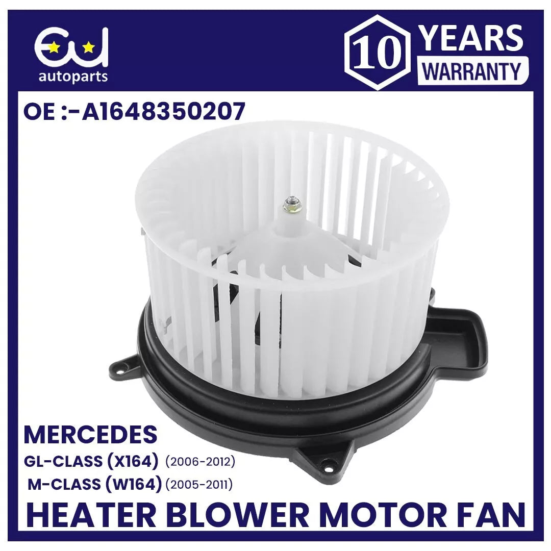 HEATER BLOWER MOTOR FAN FOR MERCEDES-BENZ M-CLASS ML W164 GL R CLASS X164 W251