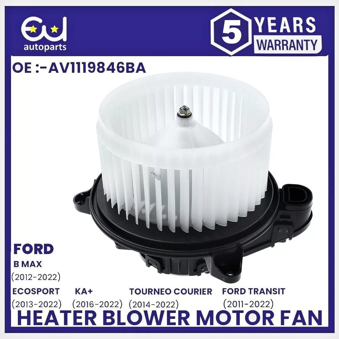 HEATER BLOWER MOTOR FAN FOR FORD B-MAX ECOSPORT KA+ TRANSIT TOURNEO COURIER
