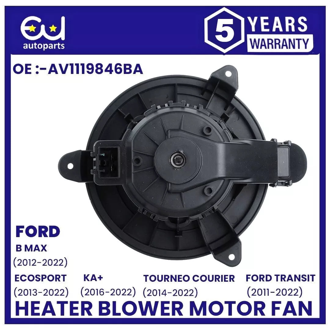 HEATER BLOWER MOTOR FAN FOR FORD B-MAX ECOSPORT KA+ TRANSIT TOURNEO COURIER