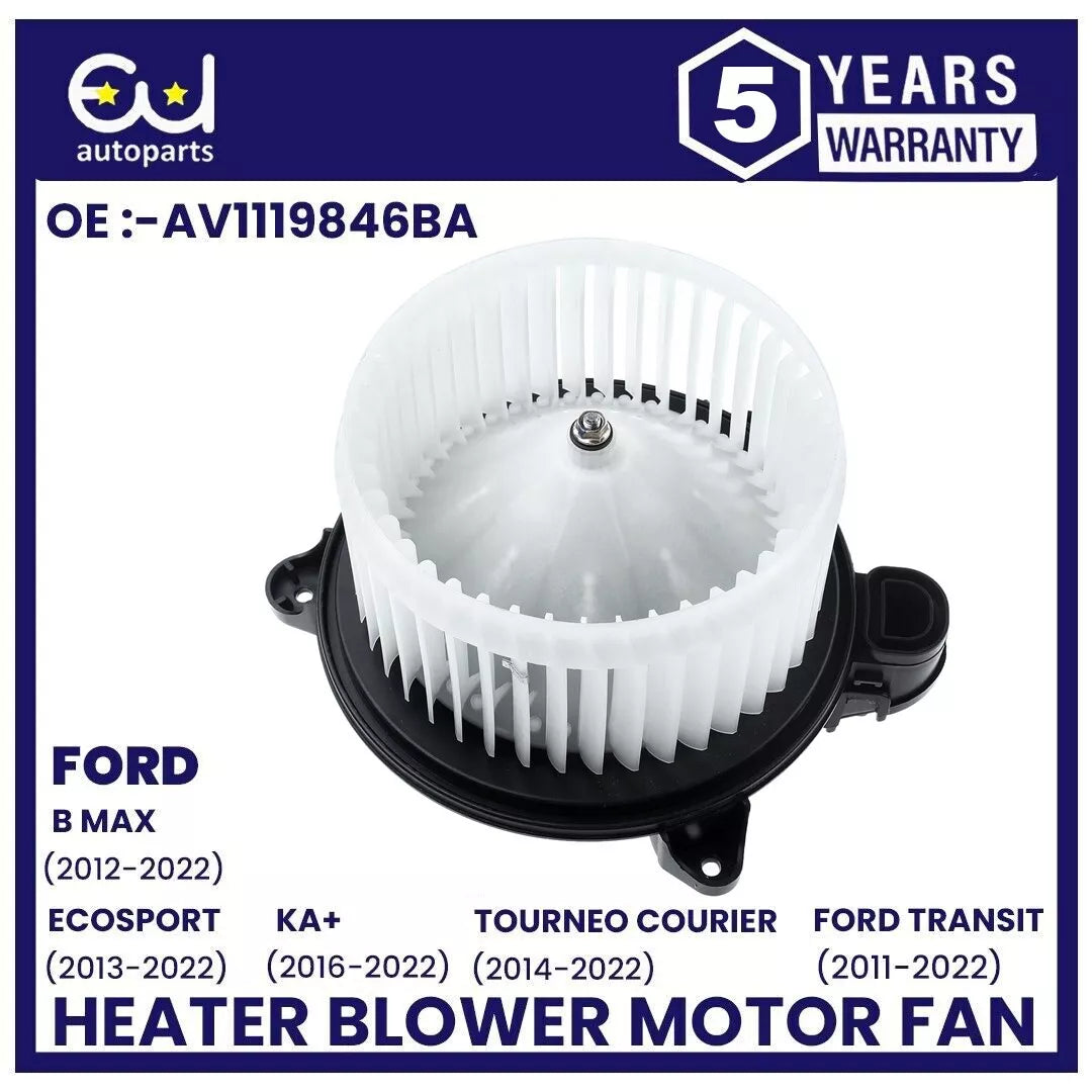 HEATER BLOWER MOTOR FAN FOR FORD B-MAX ECOSPORT KA+ TRANSIT TOURNEO COURIER