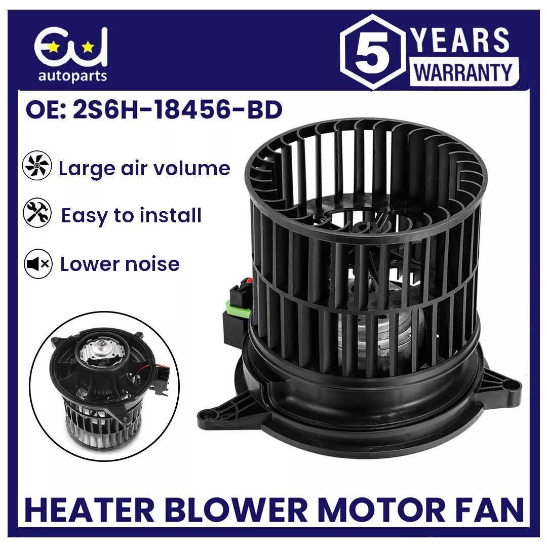 HEATER BLOWER MOTOR FAN FOR FORD FIESTA MK5 JD JH FUSION JU 2001-2012 1252927