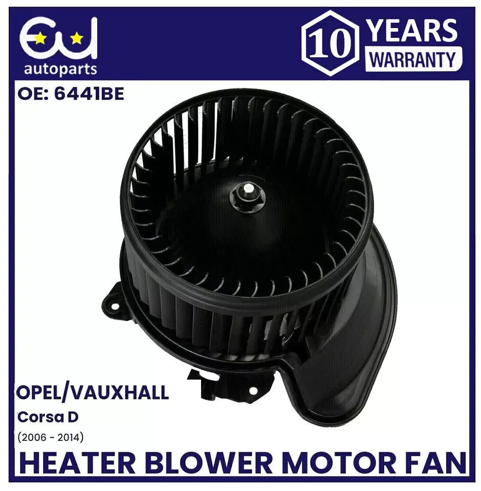 HEATER BLOWER MOTOR FAN FOR VAUXHALL CORSA D MK3 06-14 CORSA E MK4 14-20 ADAM