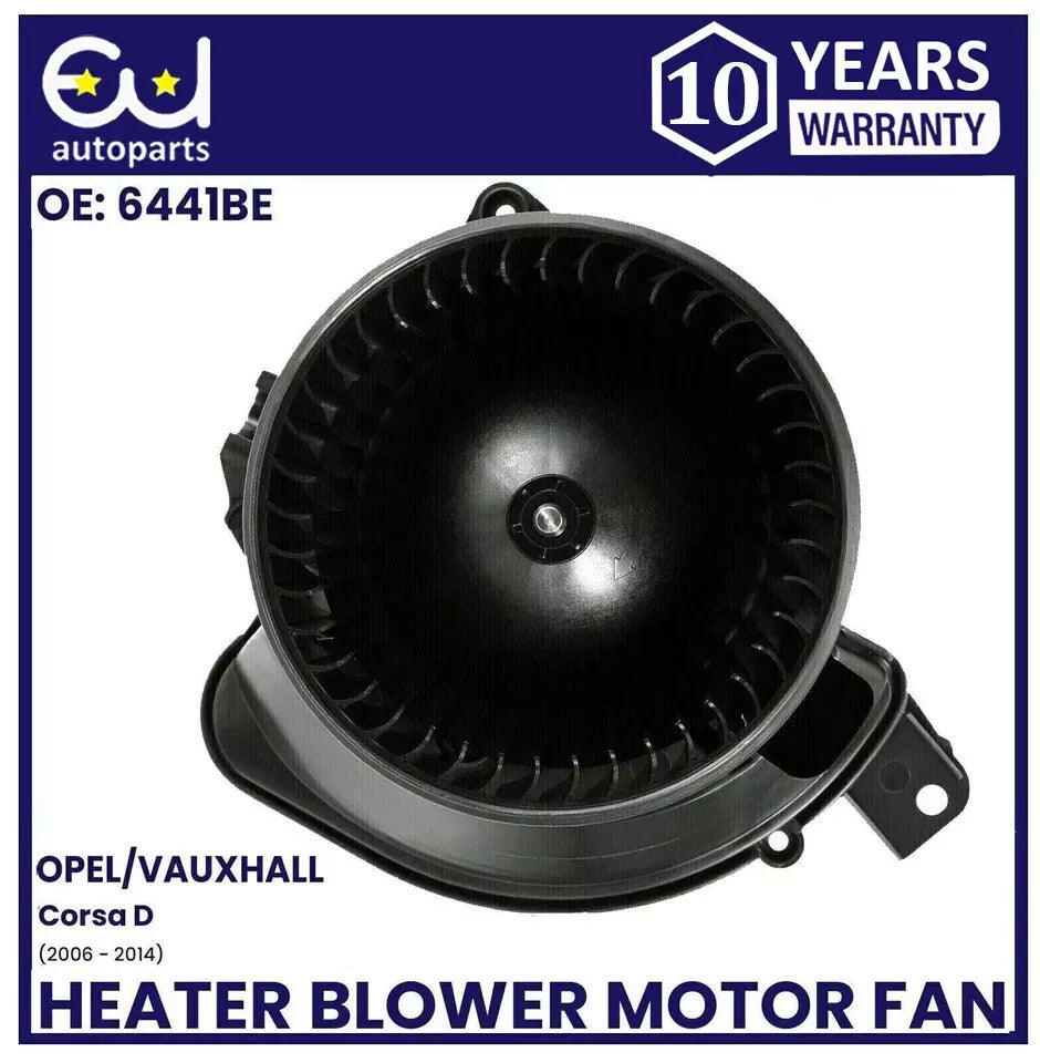 HEATER BLOWER MOTOR FAN FOR VAUXHALL CORSA D MK3 06-14 CORSA E MK4 14-20 ADAM