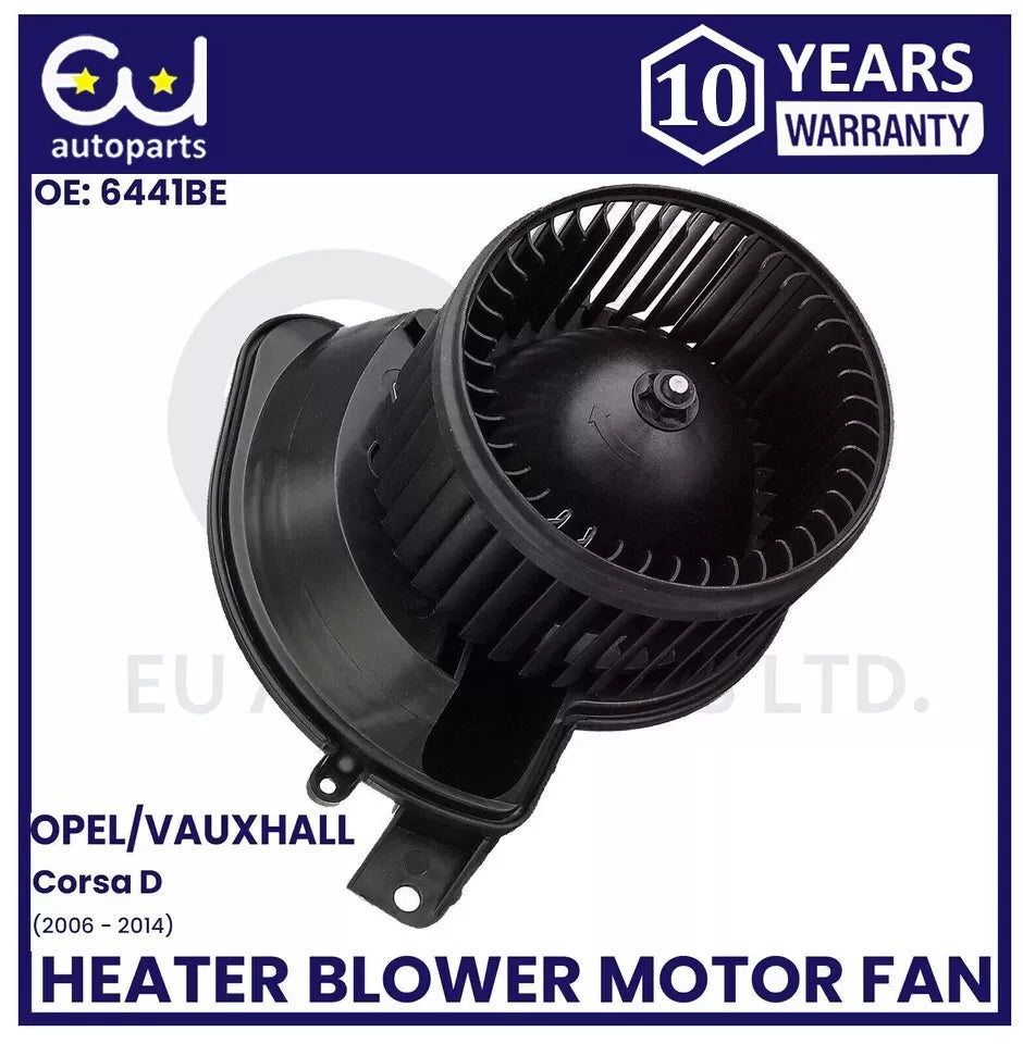 HEATER BLOWER MOTOR FAN FOR VAUXHALL CORSA D MK3 06-14 CORSA E MK4 14-20 ADAM