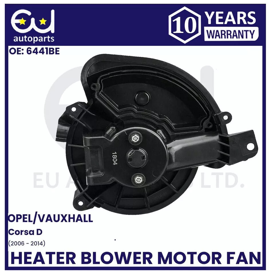 HEATER BLOWER MOTOR FAN FOR VAUXHALL CORSA D MK3 06-14 CORSA E MK4 14-20 ADAM