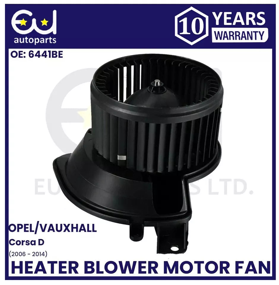 HEATER BLOWER MOTOR FAN FOR VAUXHALL CORSA D MK3 06-14 CORSA E MK4 14-20 ADAM