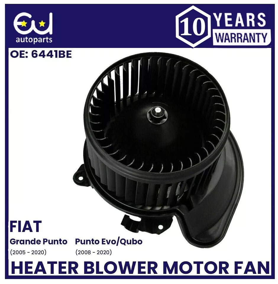 FOR FIAT FIORINO GRANDE PUNTO EVO QUBO VAN CORSA 12-2018 HEATER BLOWER MOTOR FAN